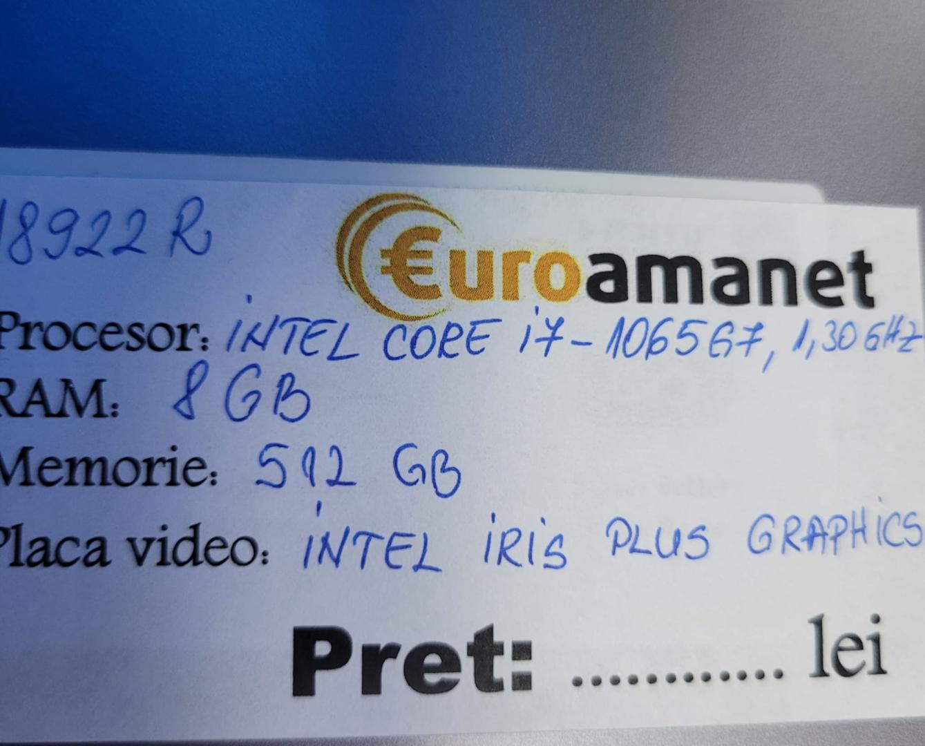 Laptop ASUS 512 GB, Intel Core i7-1065G7, 15.6" Full HD, 8GB, Intel UHD Graphics image 3