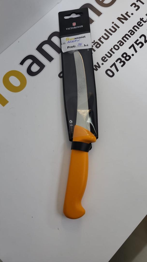 Cutit de dezosat cu lama curbata, flexibilitate medie 13 16 cm, SWIBO WEGNER image 3