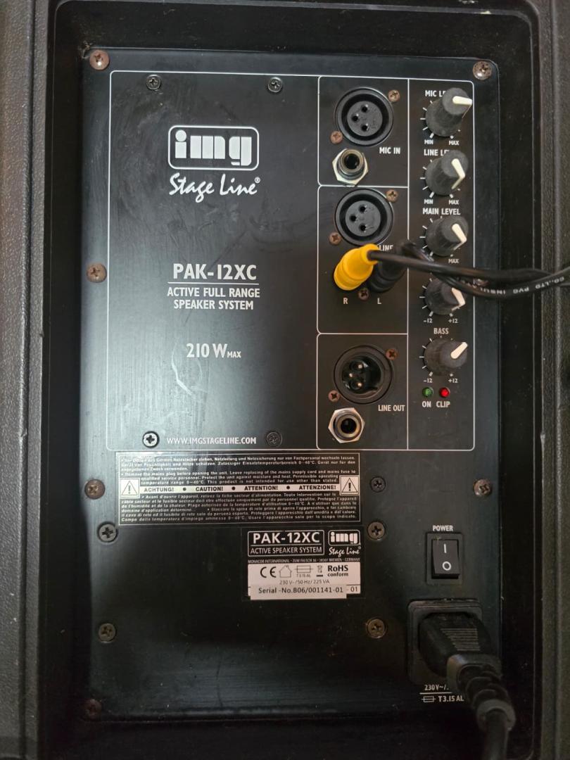 Boxa Activa Stage Line PAK-12XC image 2