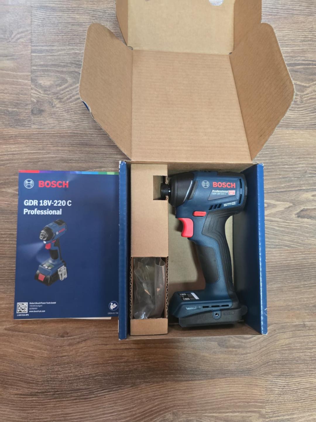 Surubelnita cu impact BOSCH GDR 18V-220 C, Li-Ion, 220Nm image 2