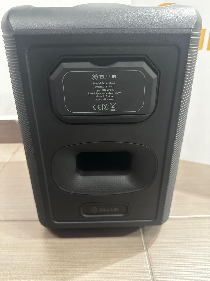 Boxa portabila Tellur Buzz, 80W, Bt image 4