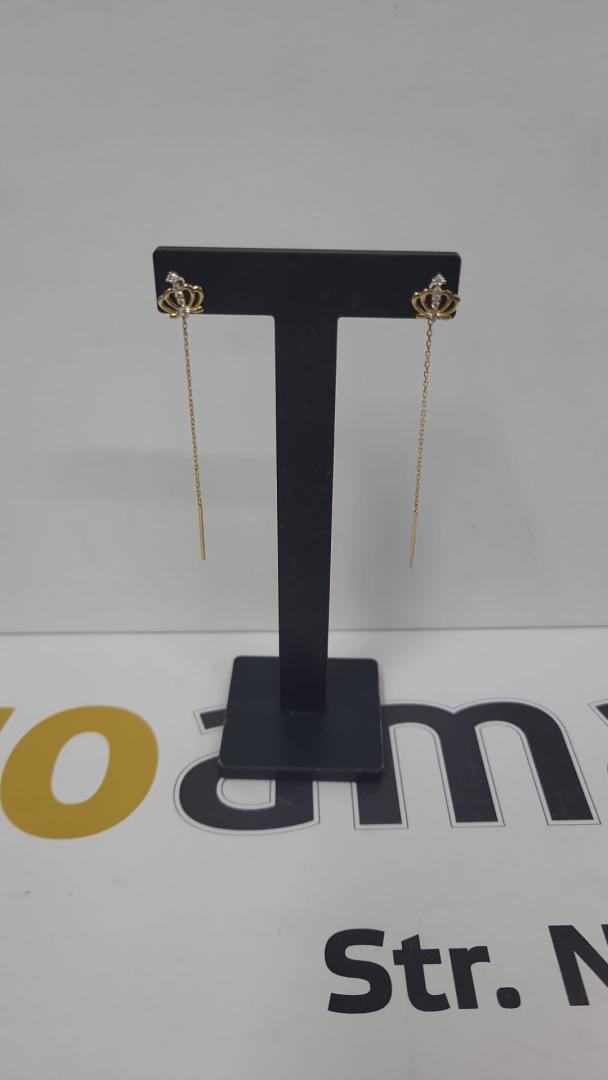 Cercei aur 14k,1.29gr(cod produs 11606) image 1