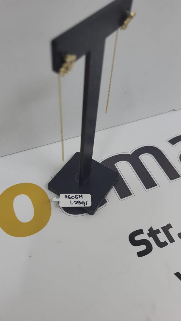 Cercei aur 14k,1.29gr(cod produs 11606) image 3