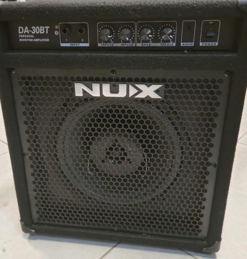 Amplificator chitara NUX Da30bt, monitorizare, Bluetooth 30 Watt 2 canale, Negru image 1