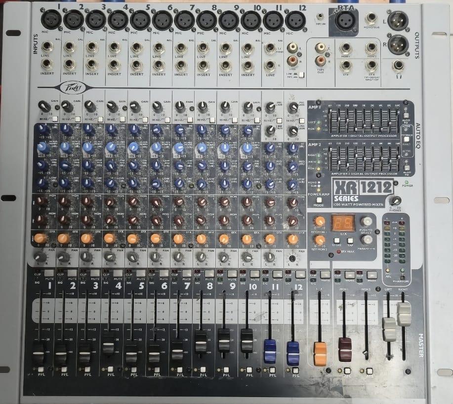 Mixer audio Peavey XR 1212 image 1