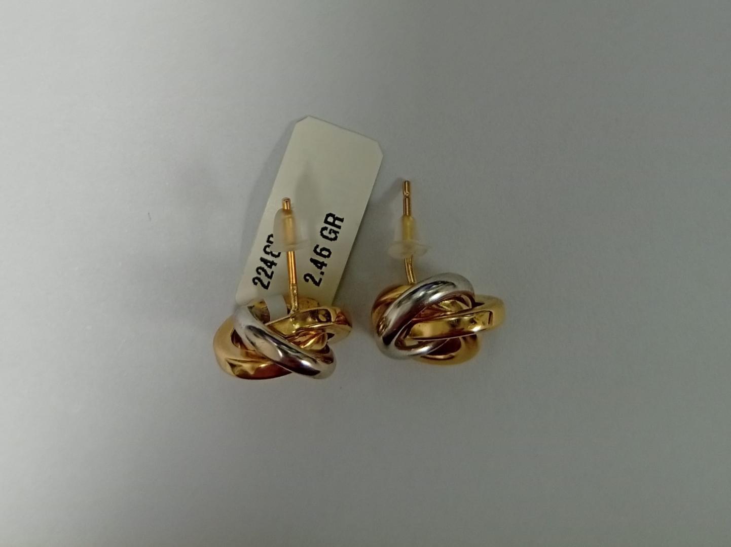 Cercei aur 14 K image 2