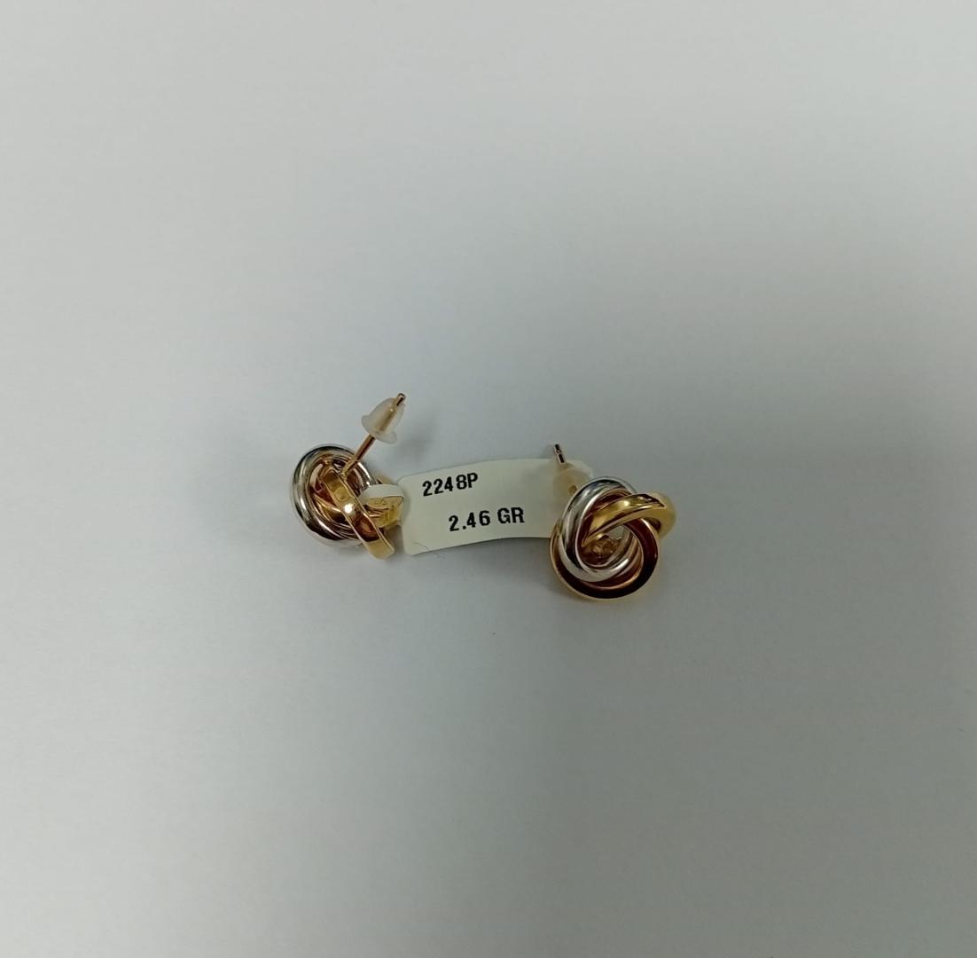 Cercei aur 14 K image 3