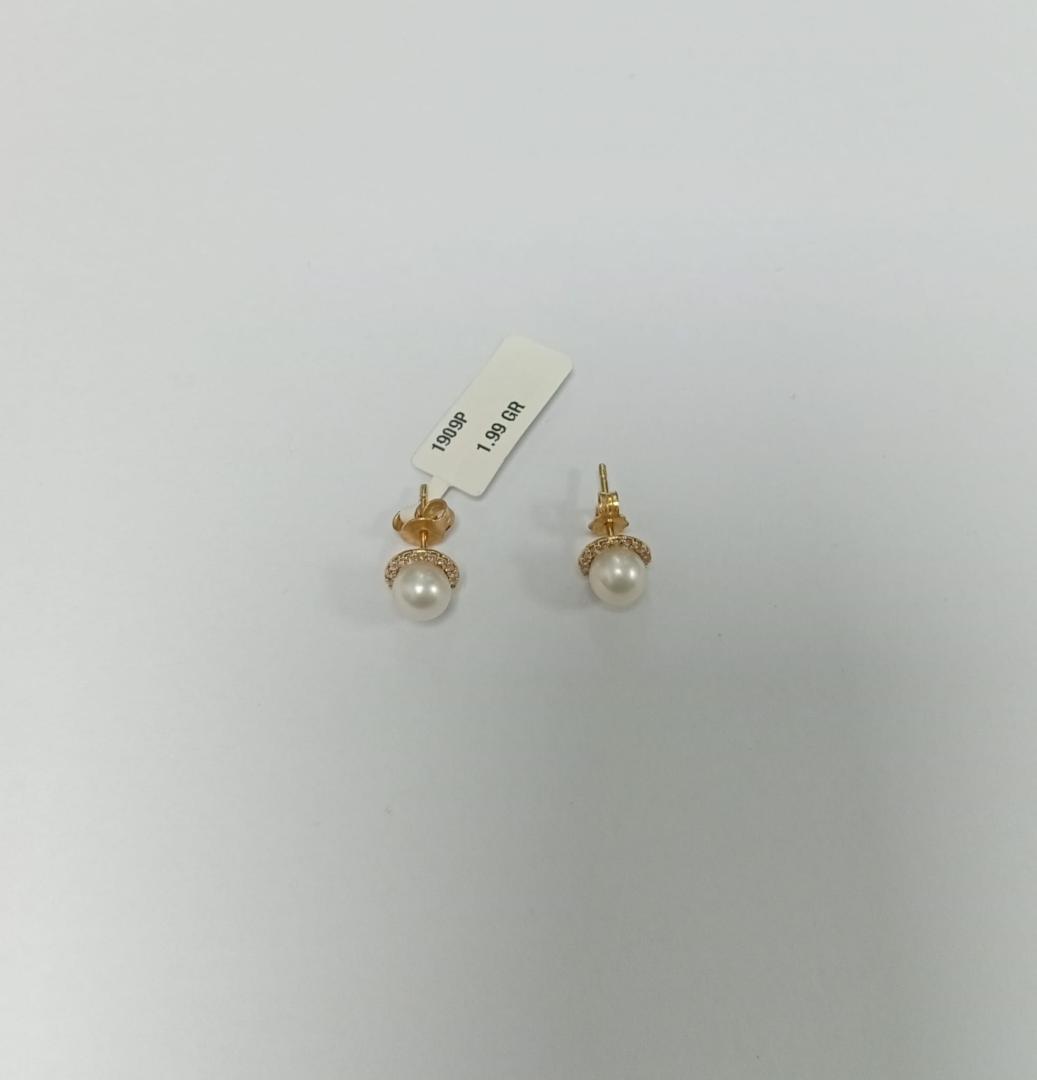 Cercei aur 14 K image 1