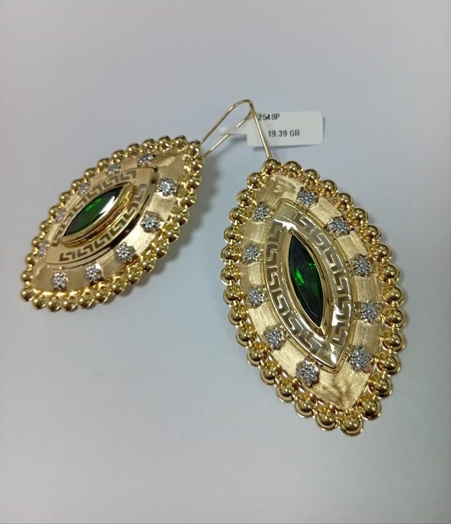 Cercei Aur 14 K image 1