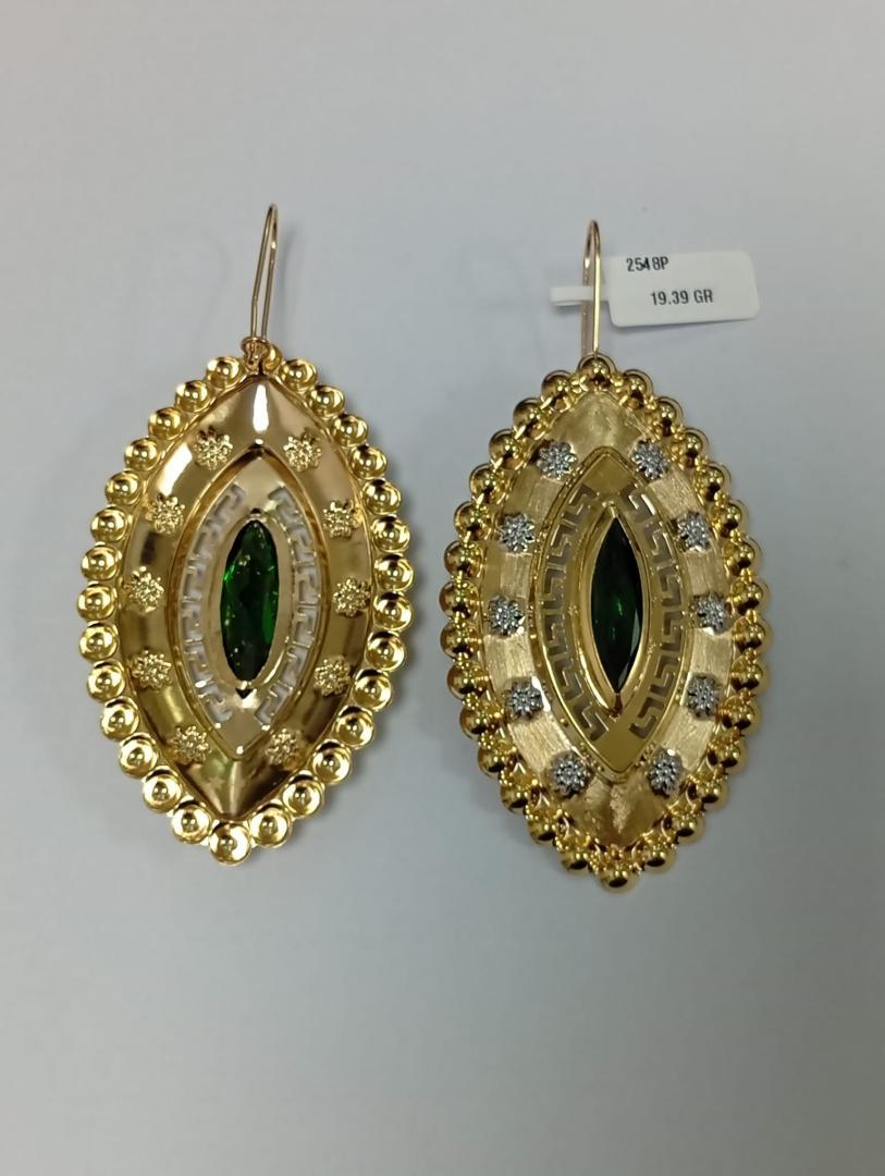 Cercei Aur 14 K image 3