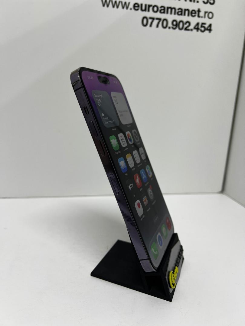 Telefon mobil Apple iPhone 14 Pro Max, 128GB, Bat 84% image 3