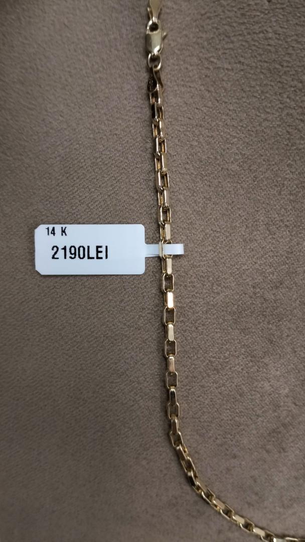 Lant aur 14k, 4,92 grame image 1