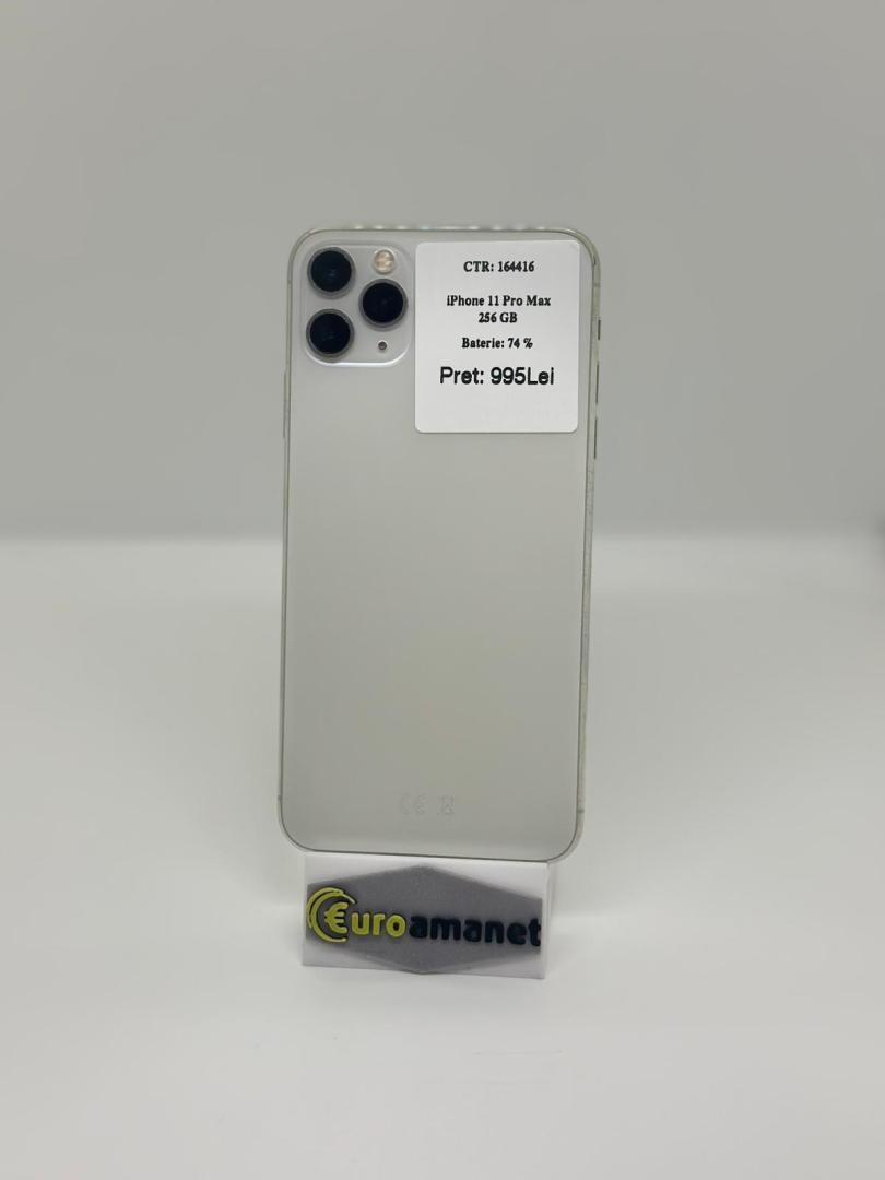 Telefon mobil Apple iPhone 11 Pro Max, 256GB, Baterie 74%