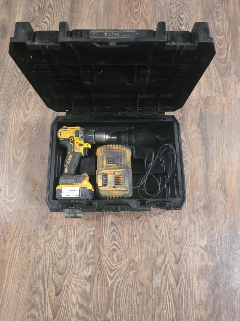 Masina compacta de gaurit si insurubat (bormasina) pe acumulator DeWalt DCD791P2, 18 V, 2000 RPM, 13 mm mandrina image 2