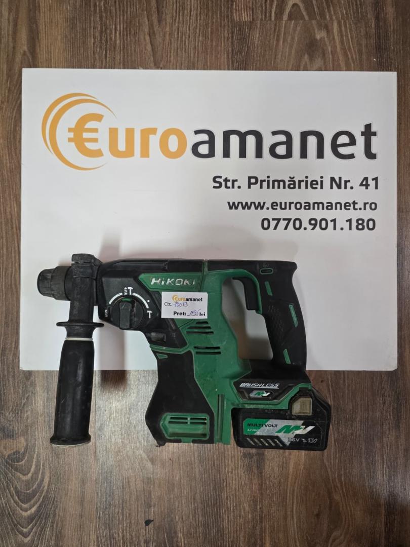 Masina de gaurit si insurubat HiKOKI DH36DPA, 3 moduri de lucru, 36V, 351x3,9cm