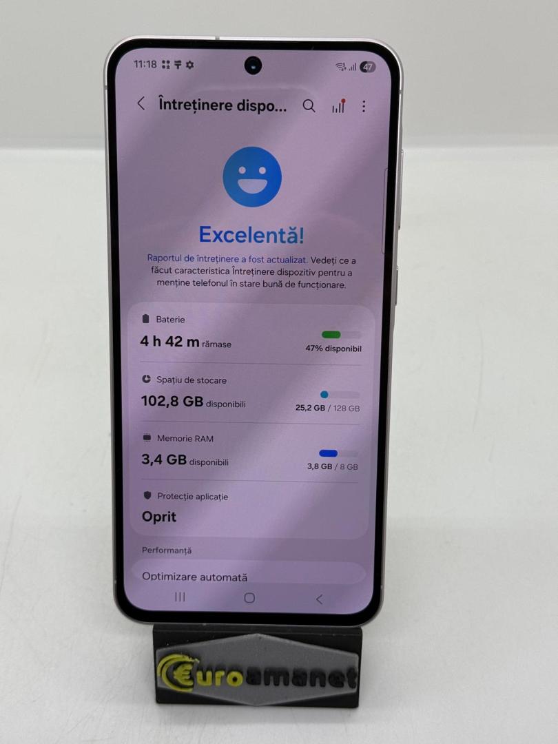 Telefon mobil Samsung Galaxy A56, Dual SIM, 8GB RAM, 128GB, 5G, Awesome Pink image 2