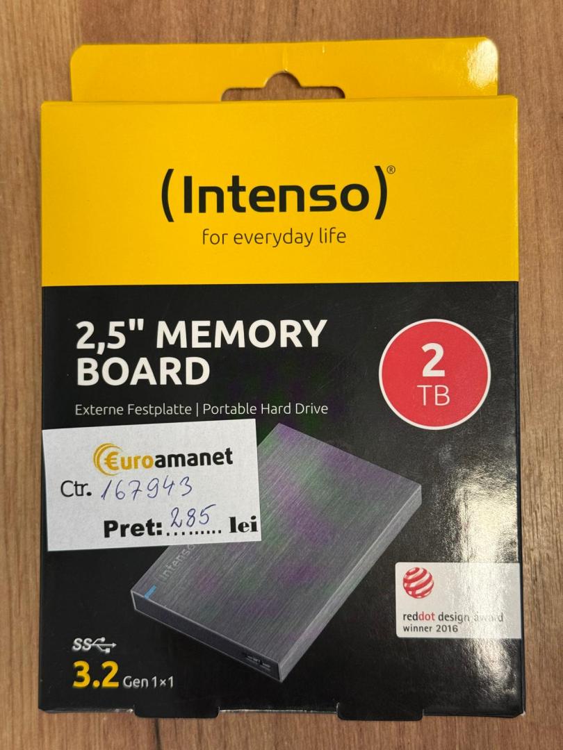 HDD extern IS, 2TB, Memory Board, 2.5