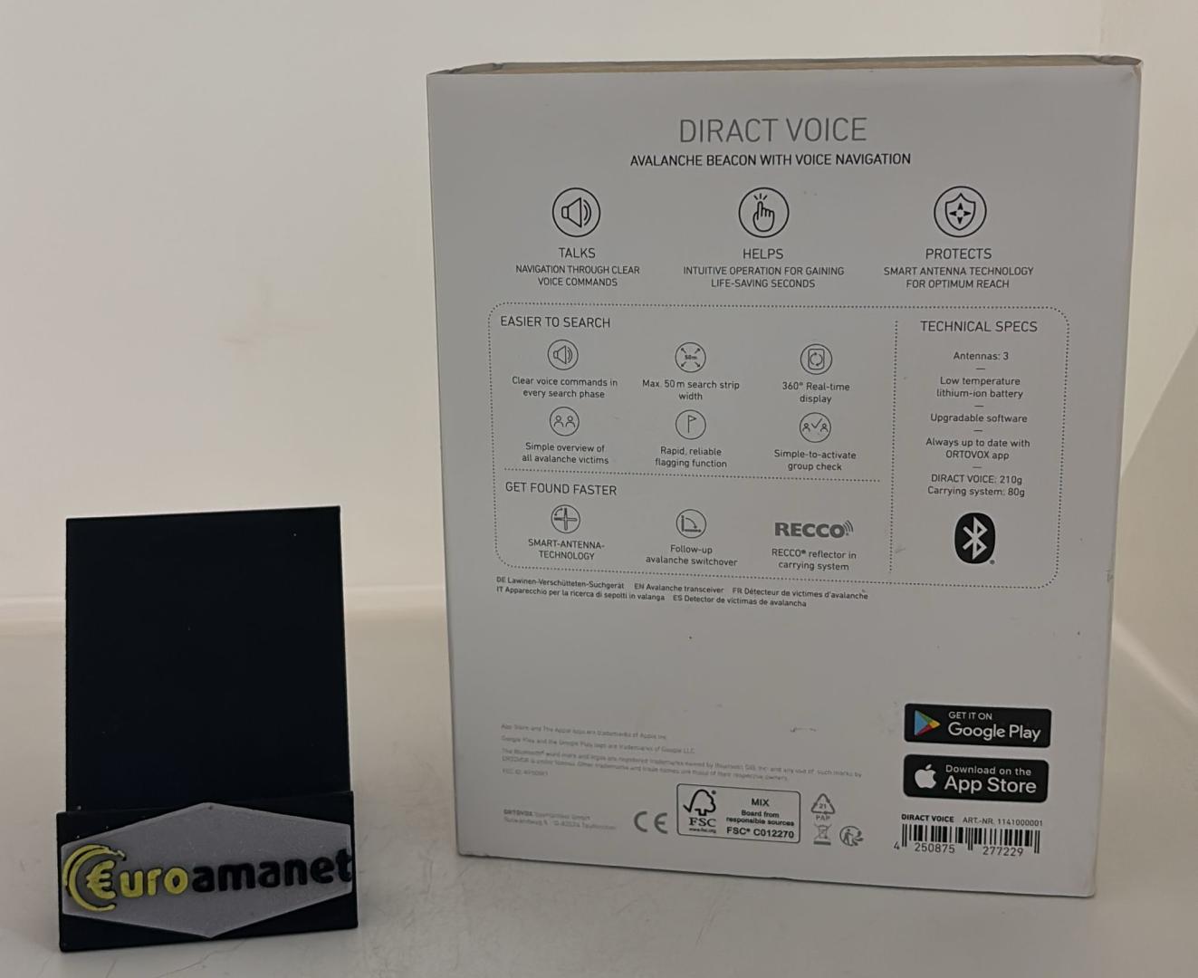 Transceiver intuitiv, compact, cu 3 antene și navigare vocală