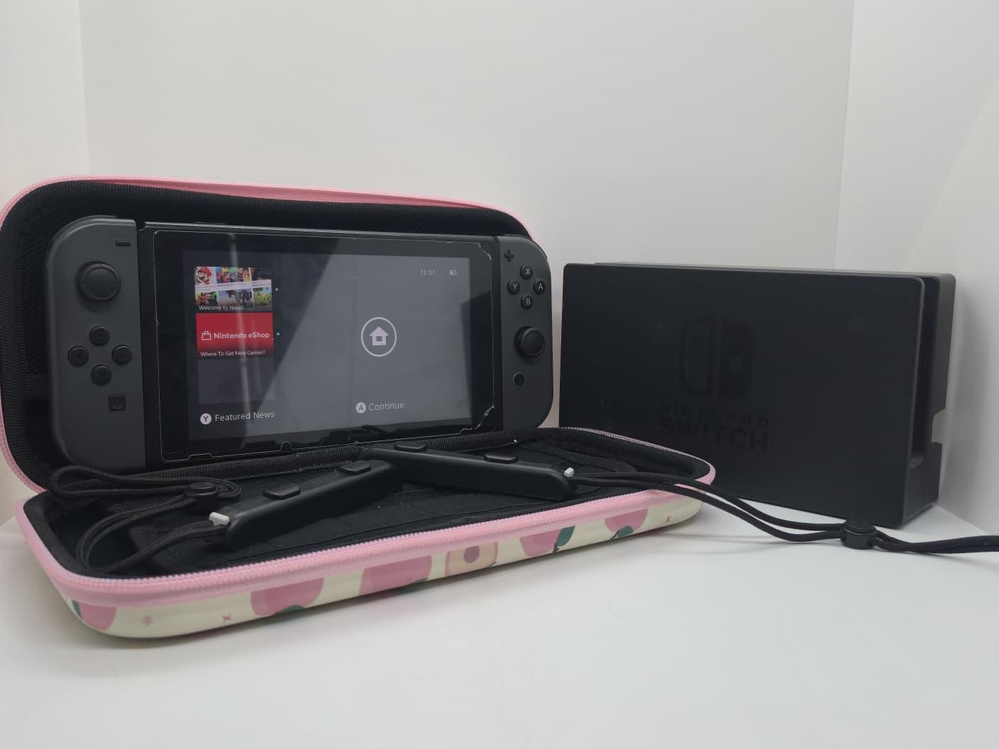 Consola Nintendo Switch, Black Joycons image 1