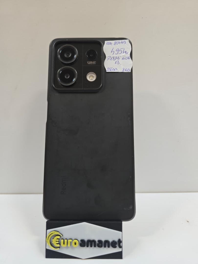 Smartphone Xiaomi Redmi Note 13, Octa Core, 8 GB RAM, 256 GB, Negru image 1