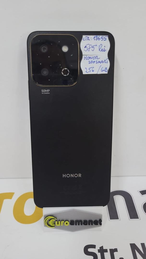 Telefon mobil Honor 200 Smart, 4GB RAM, 256GB, 5G, Midnight Black image 6