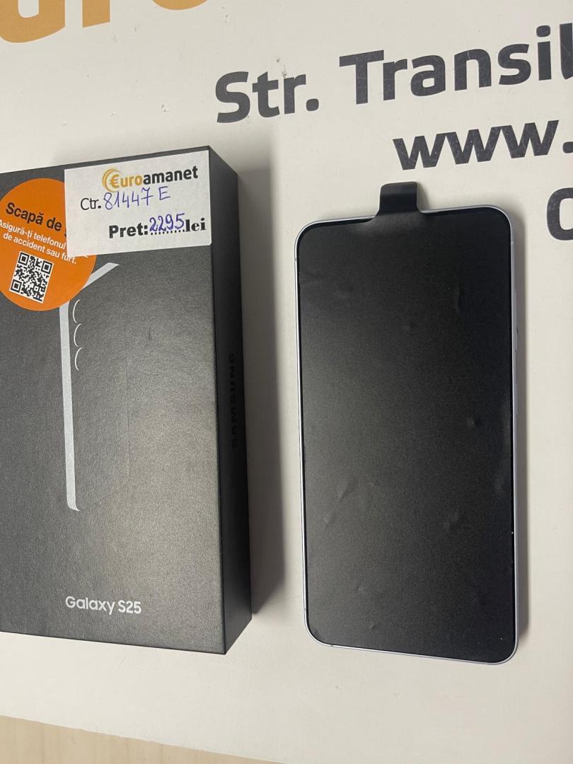 Telefon Samsung Galaxy S25, Dual SIM, 12GB RAM, 128GB, 5G, Icyblue image 1