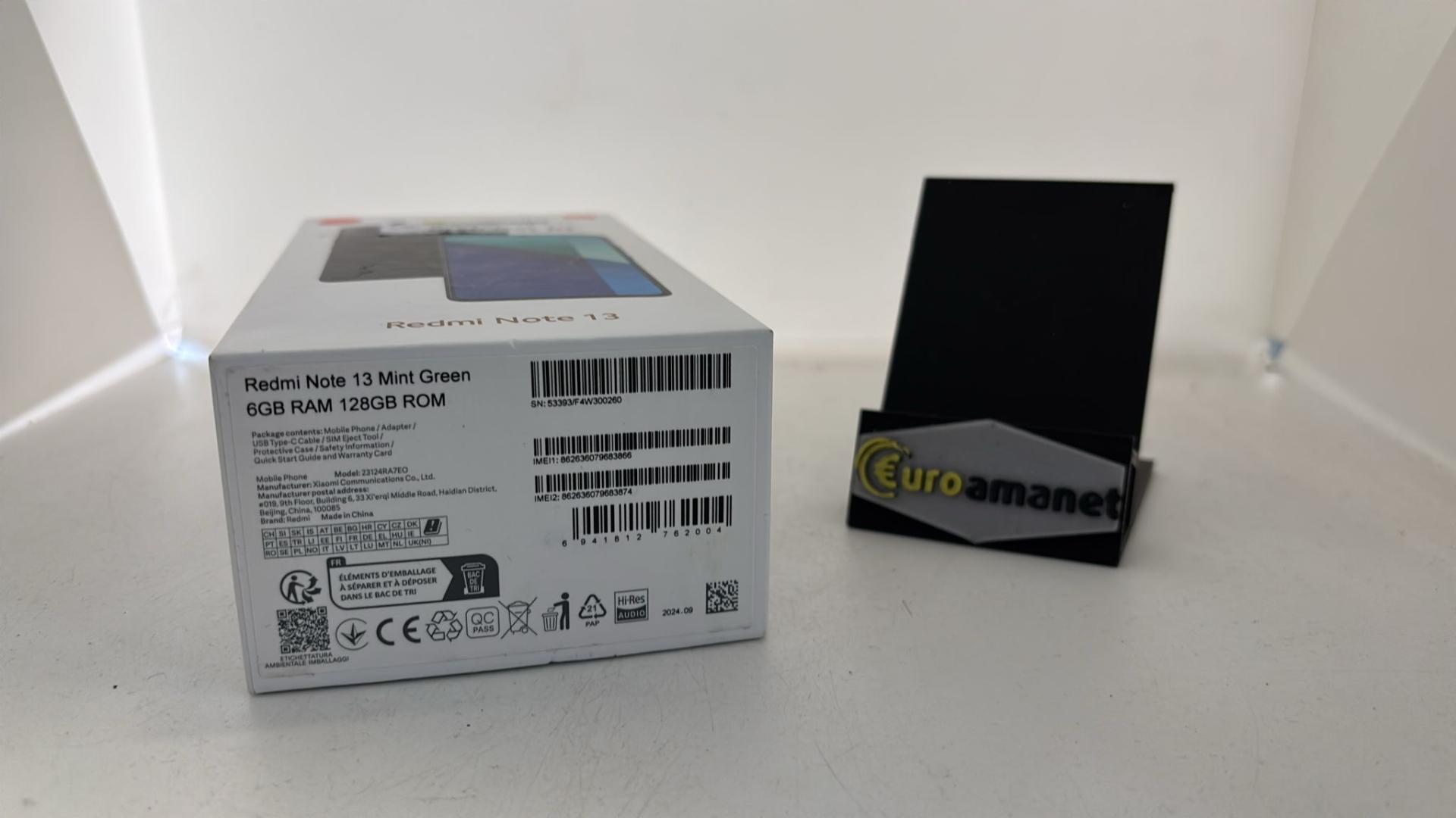 Telefon mobil Xiaomi Redmi Note 13, 6GB RAM, 128GB image 1