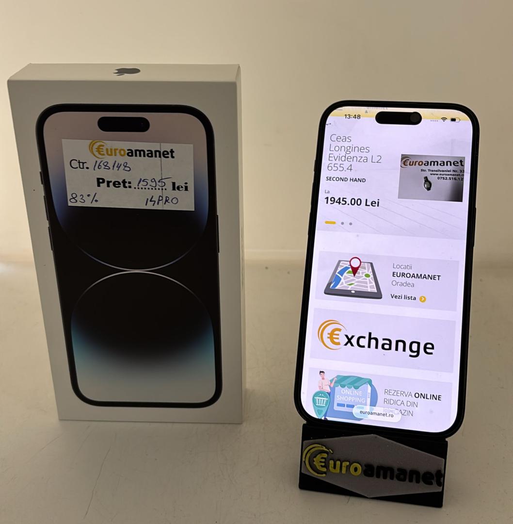 Telefon mobil Apple iPhone 14 Pro, 128GB, 5G Bat 83 % image 4