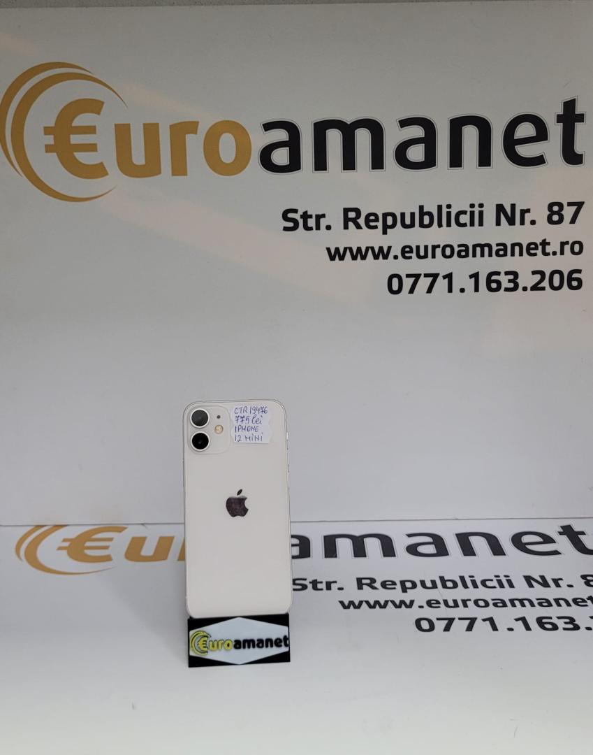 Telefon mobil Apple iPhone 12 mini, 128GB, 5G, gold 87% baterie image 1