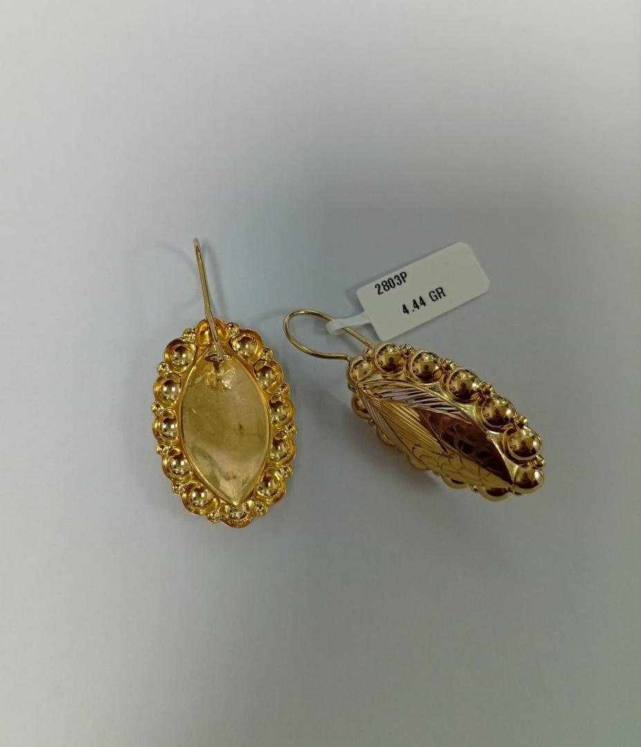 Cercei Aur 14 K image 3