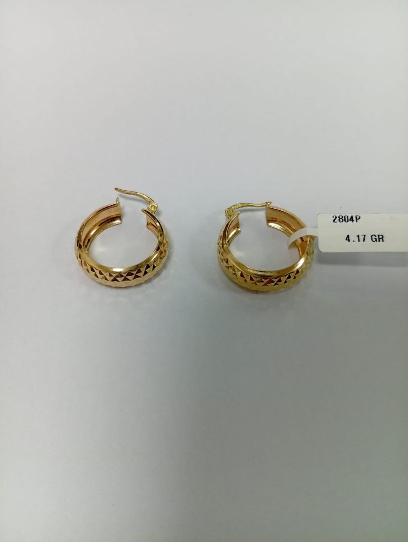 Cercei Aur 14 K image 2