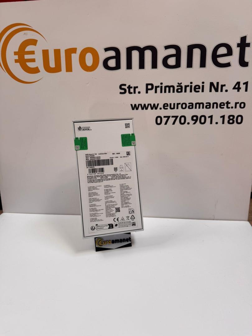 Telefon mobil OPPO Reno13 F, Dual SIM, 8GB RAM, 256GB, 5G, Luminous Blue image 1