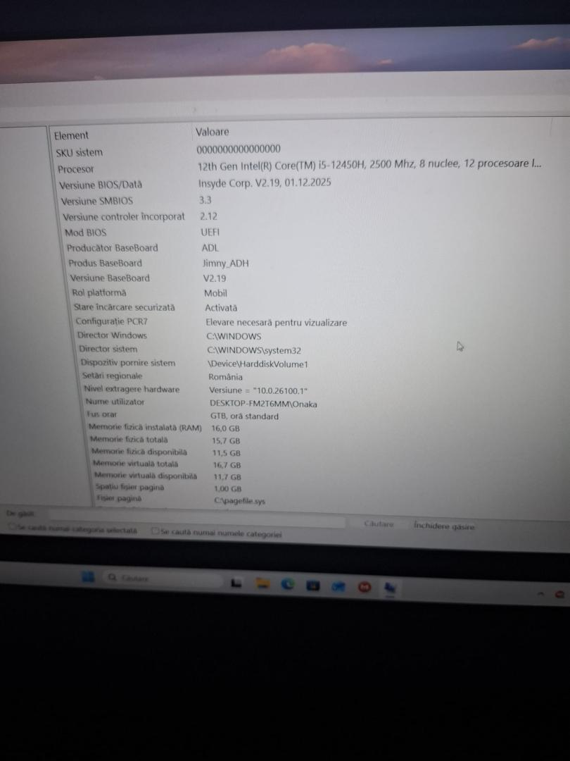 Laptop Gaming Acer Nitro 5, i5-12450H, 15.6", Full HD image 1