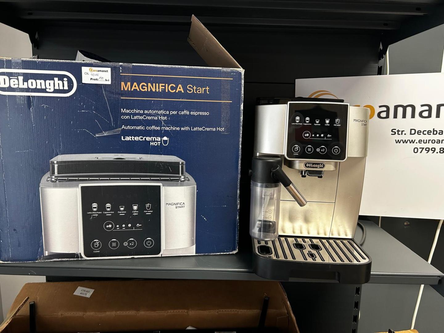 Espressor automat De’Longhi Magnifica Start ECAM 220.80.SB