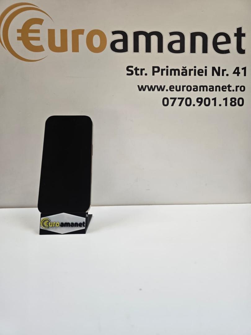 Telefon mobil Apple iPhone 16 Pro, 128 GB, Desert Titanium, 97% Baterie