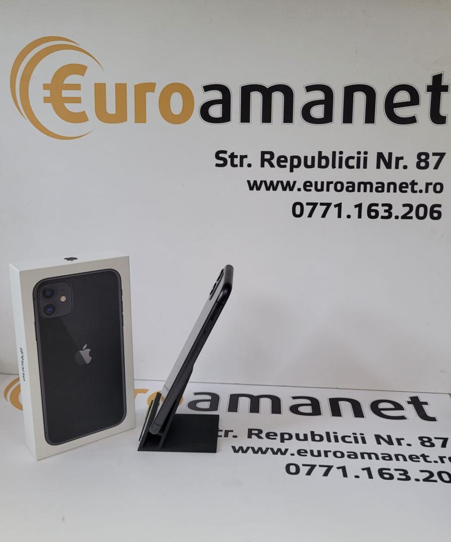 Telefon mobil Apple iPhone 11, 128GB, Black image 1