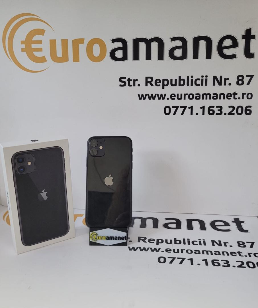 Telefon mobil Apple iPhone 11, 128GB, Black image 2