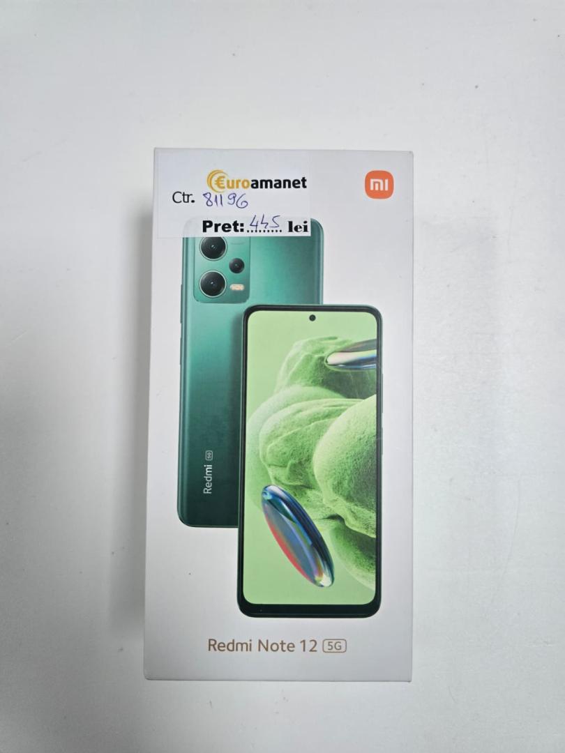 Telefon mobil Xiaomi Redmi Note 12, 4GB RAM, 128GB, 5G, Onyx image 4