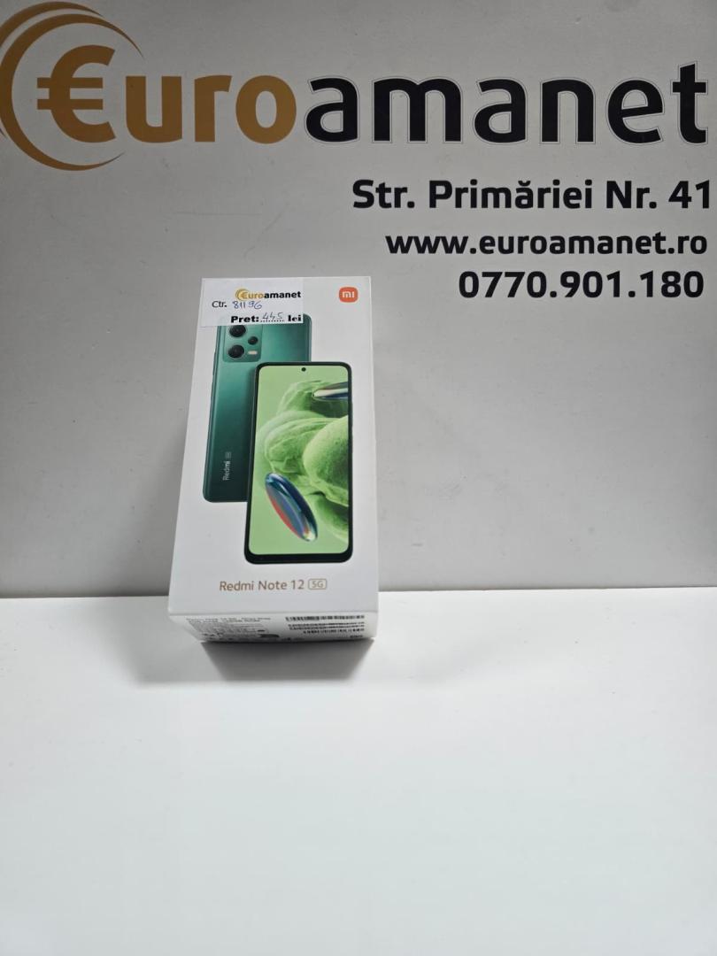 Telefon mobil Xiaomi Redmi Note 12, 4GB RAM, 128GB, 5G, Onyx image 5