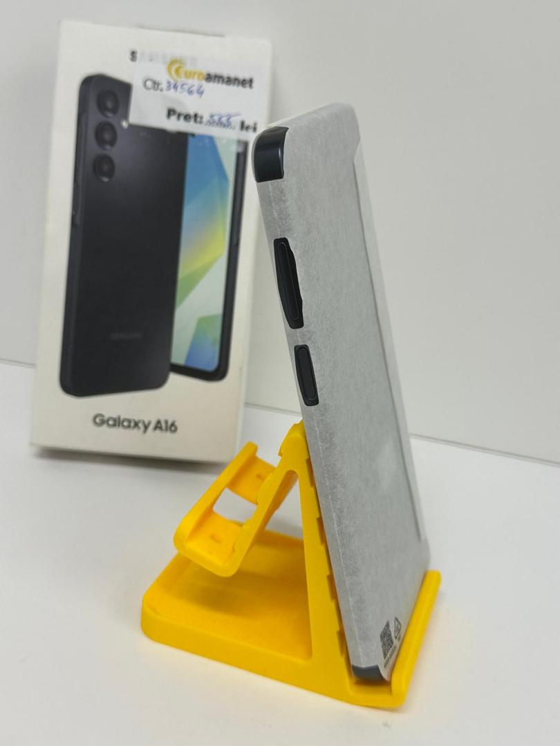 Telefon mobil Samsung Galaxy A16, Dual SIM, 128GB, 4GB RAM, 4G, Black image 3