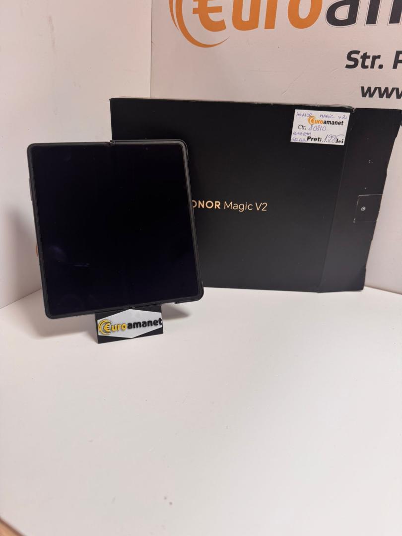 Telefon mobil Honor Magic V2, Dual SIM, 16GB RAM, 512GB, 5G, Black image 1