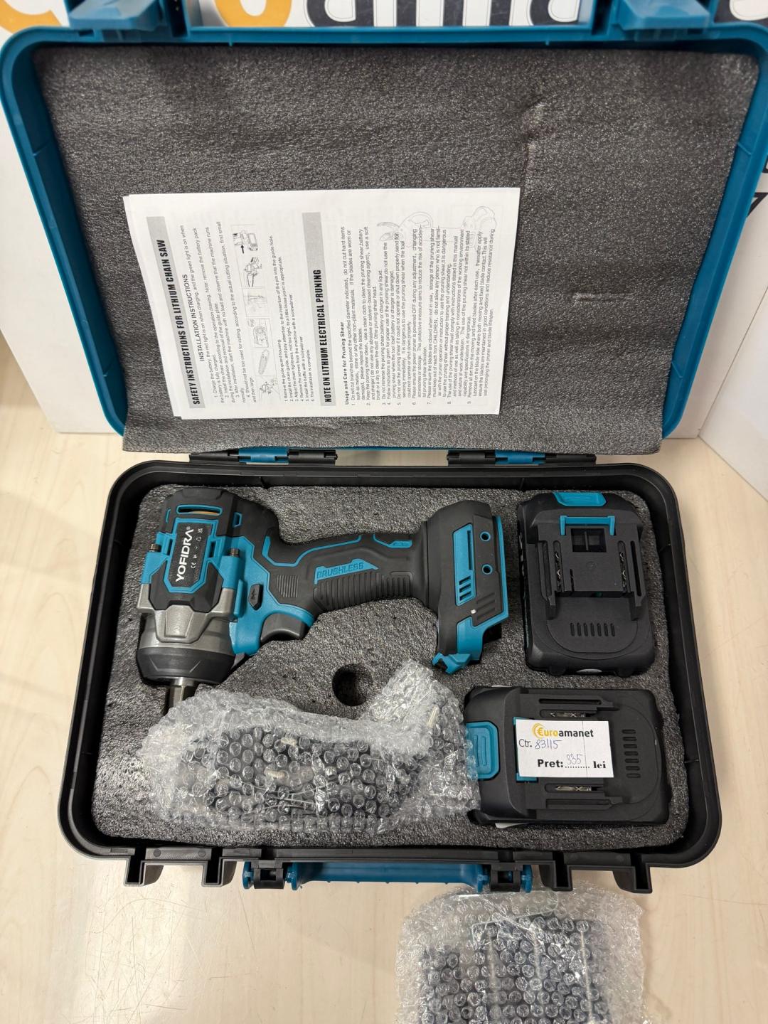 Set cheie de impact Yofidra, 1200N.m image 1