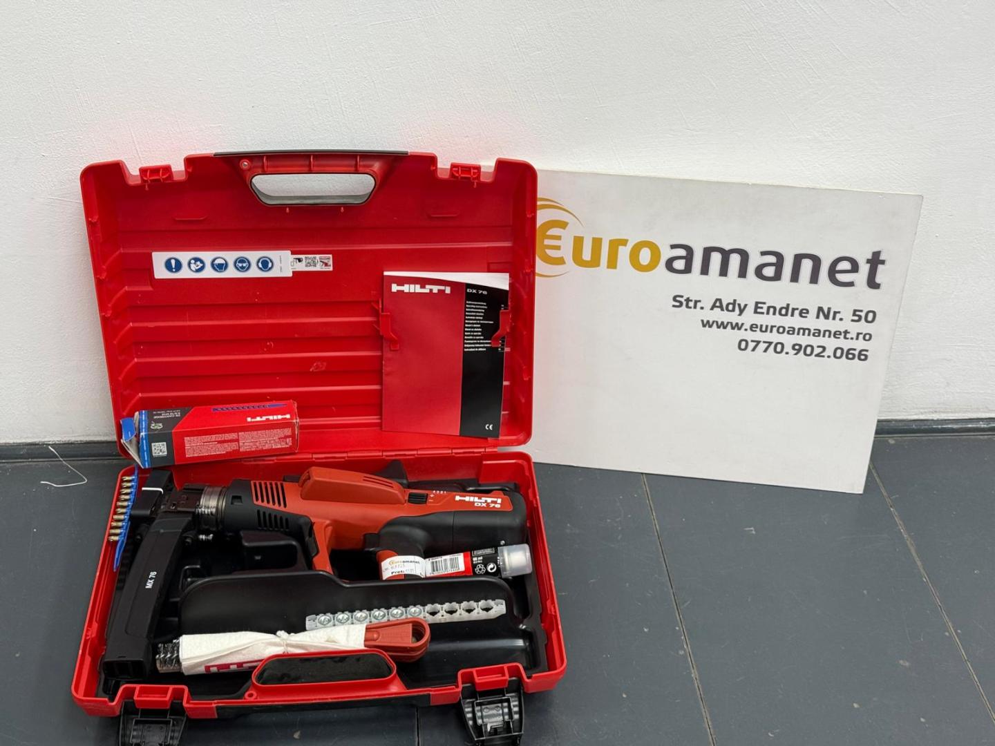 Pistol cu capse Hilti DX 76 image 1