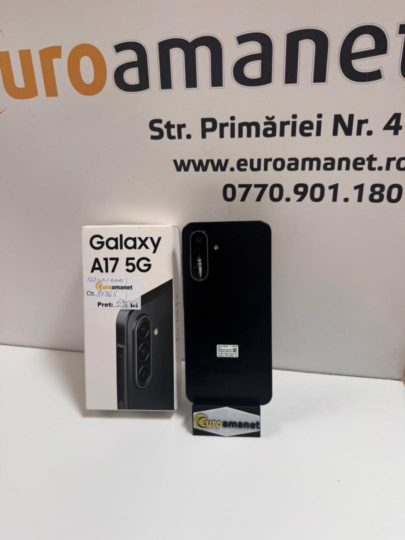 Telefon mobil Samsung Galaxy A17, 4GB RAM, 128GB
