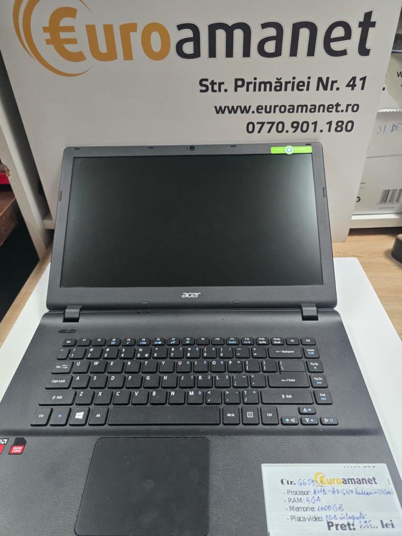 Laptop Acer, 4GB RAM, 1TB ROM, procesor AMD A8-6410