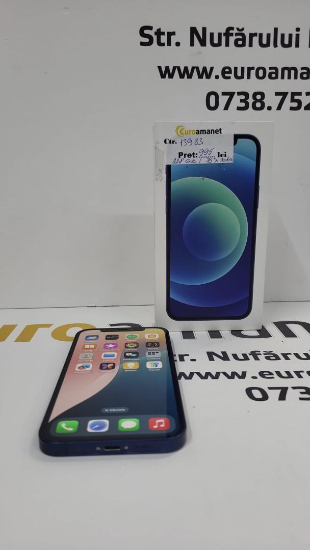 Telefon mobil Apple iPhone 12, 128GB, Blue Apple Vezi toate produsele image 5