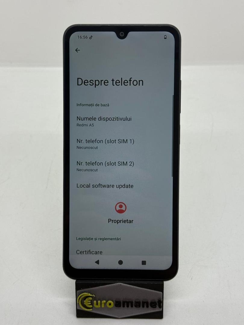 Telefon mobil Xiaomi Redmi A5, 3GB RAM, 64GB, 4G, Black image 4