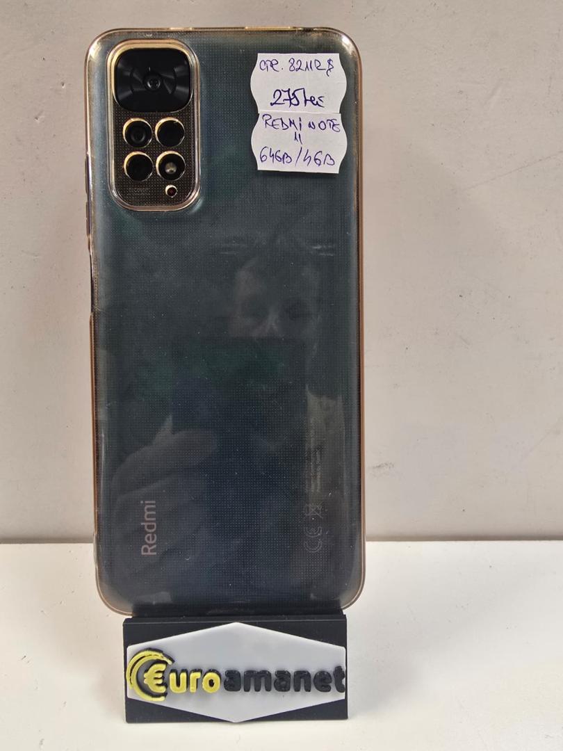 Telefon mobil Xiaomi Redmi Note 11, Dual Sim, 64GB, 4GB RAM, 4G, Twilight Blue image 4