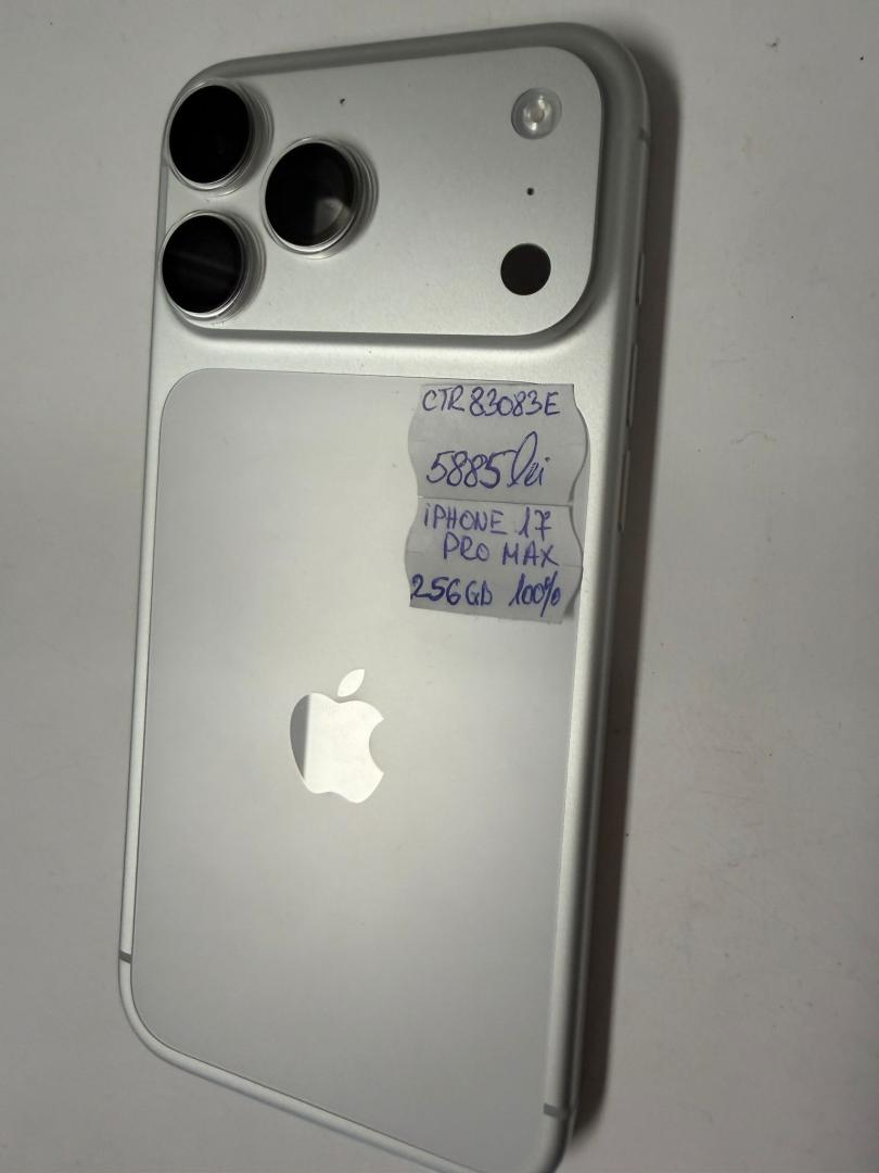 Iphone 17 Pro Max, 256GB, Bat.100%, Silver image 2