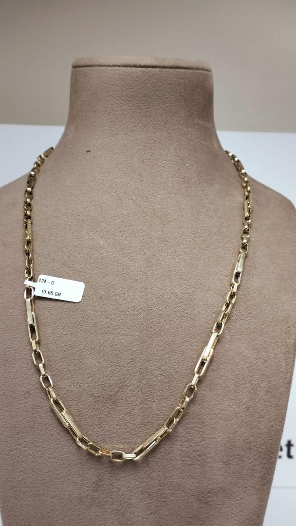 Lant aur 14k, 13.66 grame image 1